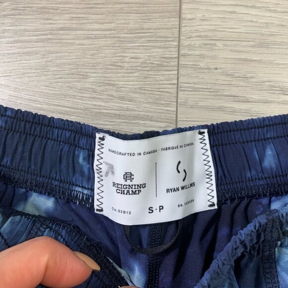 REIGNING CHAMP x Ryan Willms Tie Dye Trek Running Athletic Shorts - Picture 5 of 9